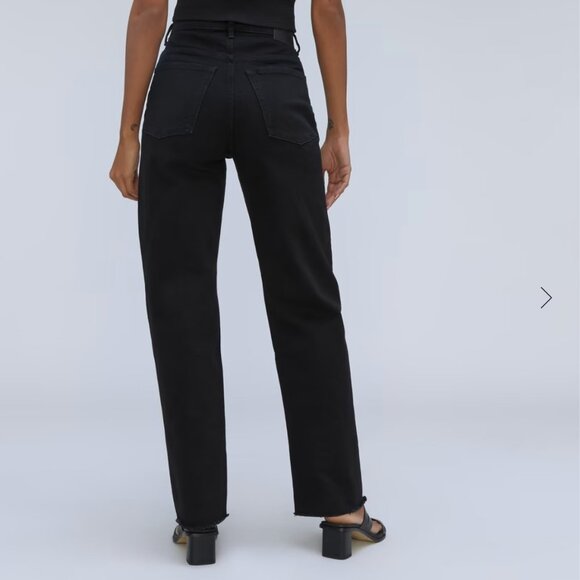 NWT Everlane The Way-High Jeans in coal size 24 regular - Picture 2 of 5